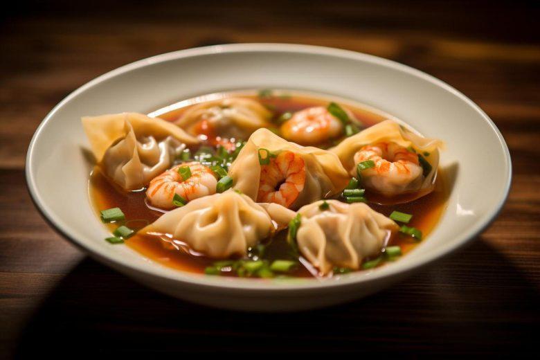 Wonton ao vapor