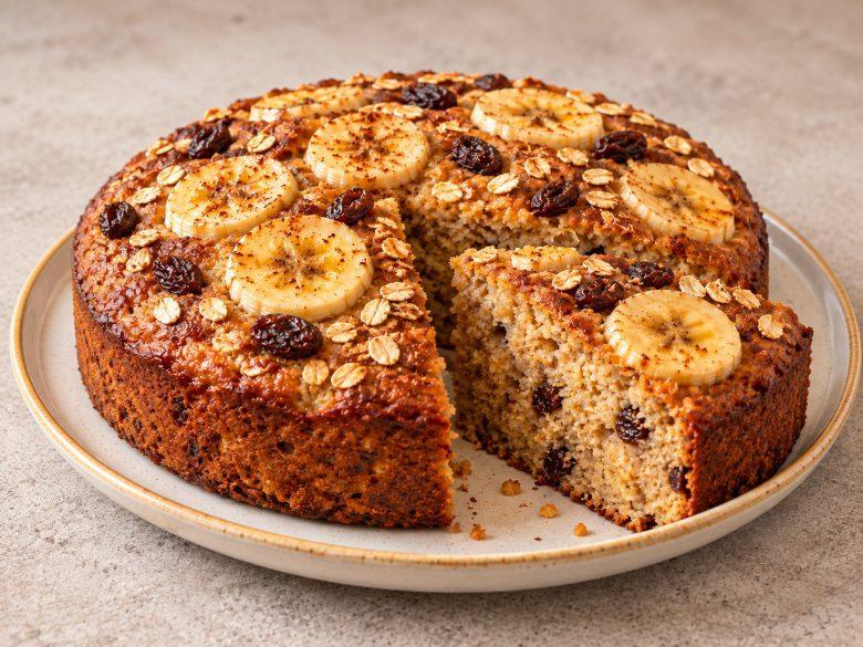 Bolo de banana prata