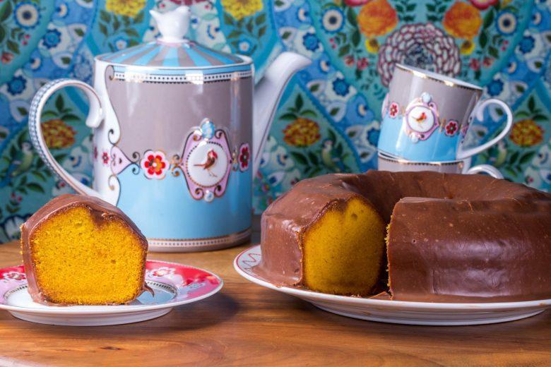 Bolo de cenoura incrível