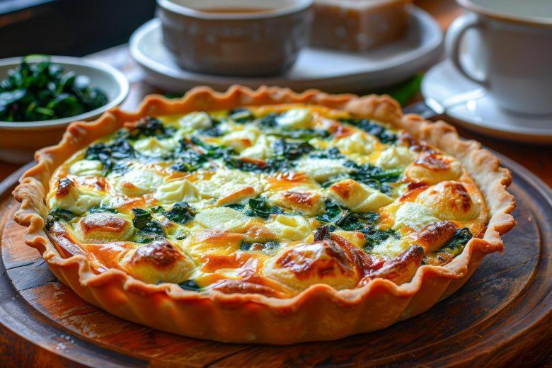 Quiche de escarola