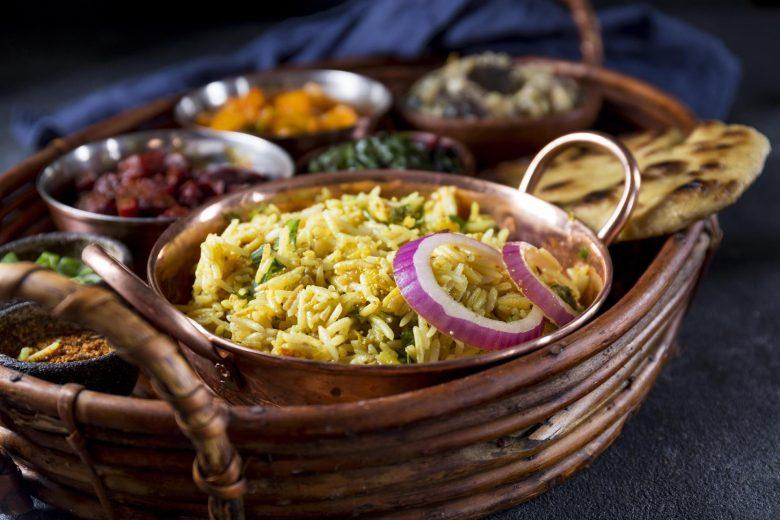 Pulao de chana dal