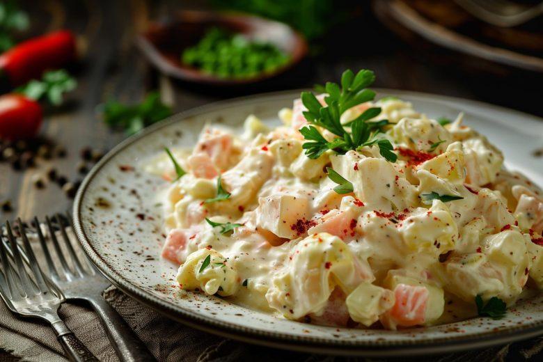 Salada de cenoura e batata