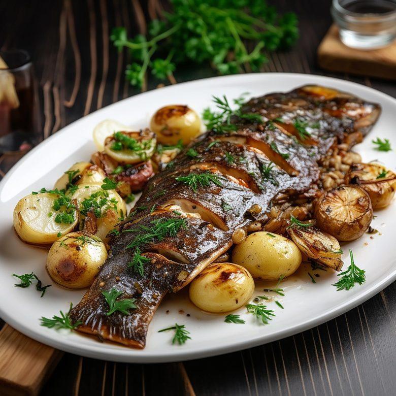 Peixe assado java