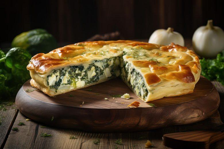 Torta creme de brócolis