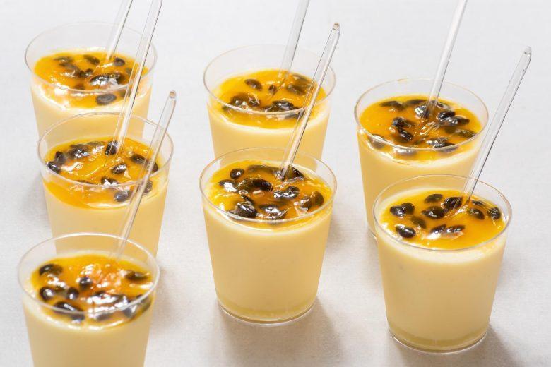 Mousse fácil de maracujá