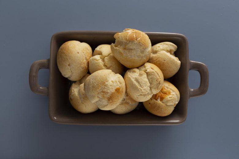 Pão de queijo sem ovos