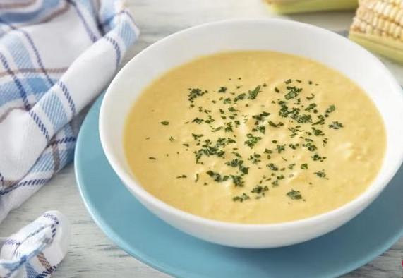 Sopa creme de milho verde