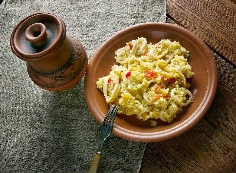 Paella de lula
