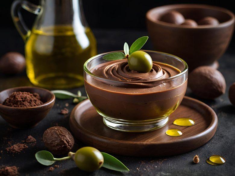 Falsa mousse de chocolate