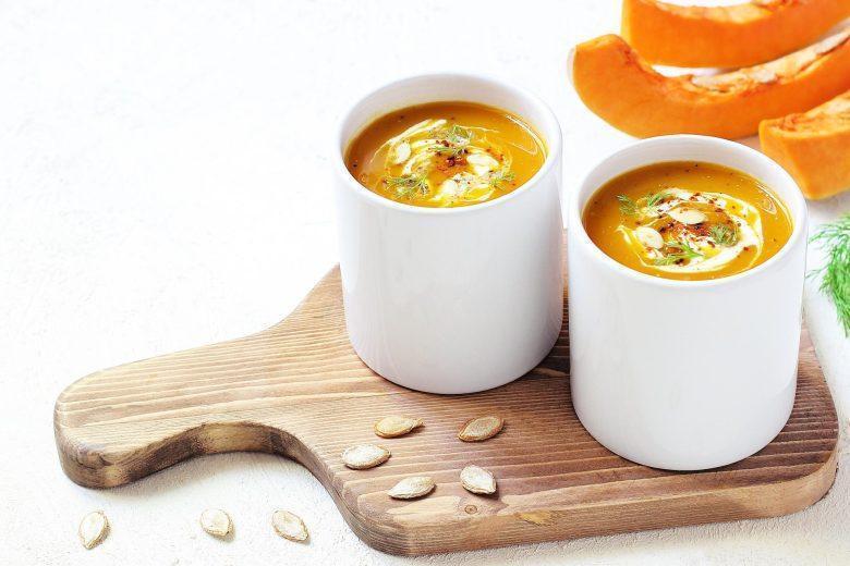 Sopa tailandesa de abóbora