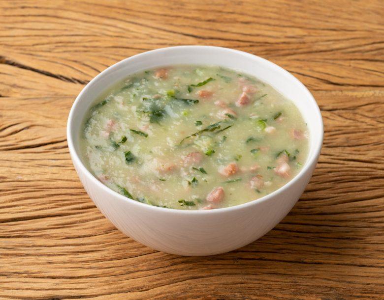 Caldo verde cremoso