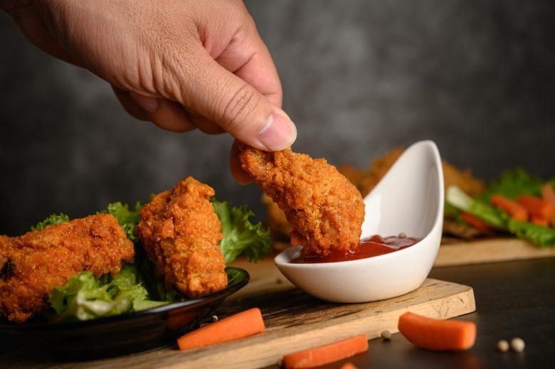 Frango frito à moda da Luisiana