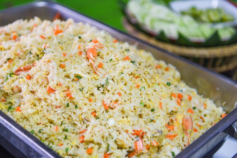 Arroz de natal com camarão