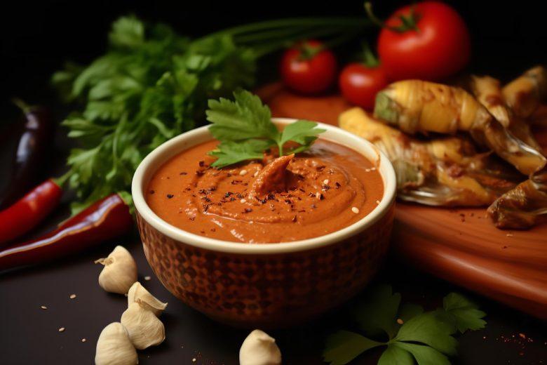 Molho de tomate e gengibre