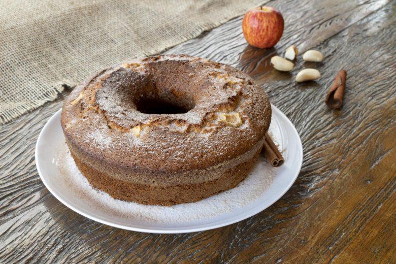 Bolo de maçã especial