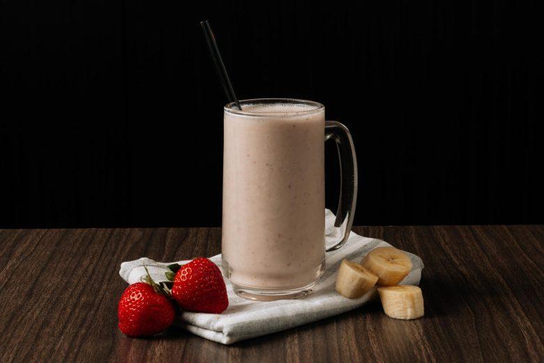 Mix de banana e morango