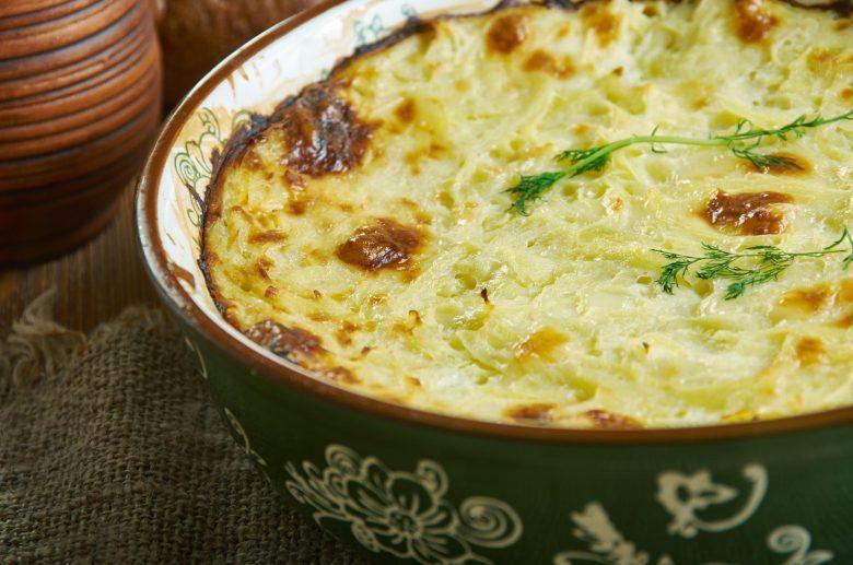batata com creme de leite