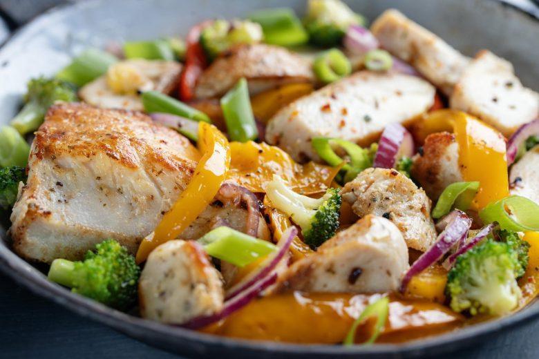 Frango especial com brócolis