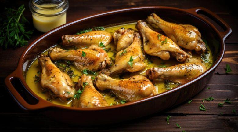 Frango com mostarda