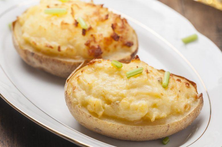 Batata suíça recheada