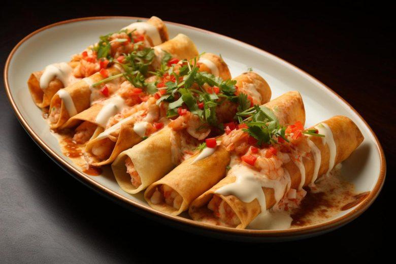 Panqueca de frutos do mar