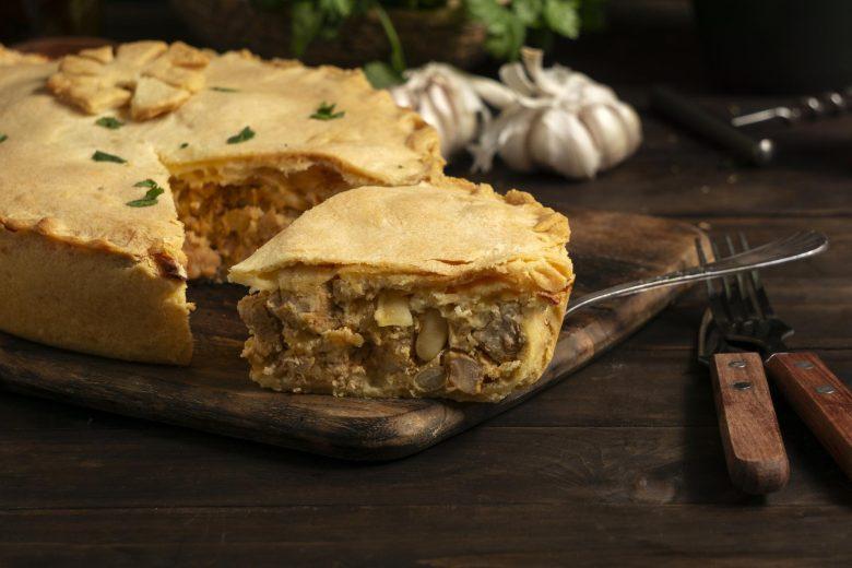 Torta de palmito irresistível