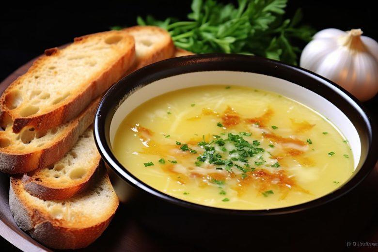 Sopa rápida de cebolas
