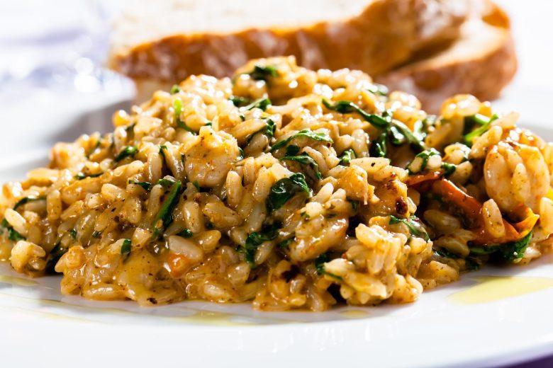 Risoto espinafre