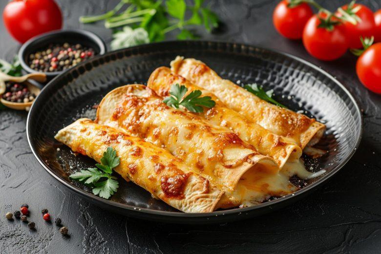 Panqueca de camembert