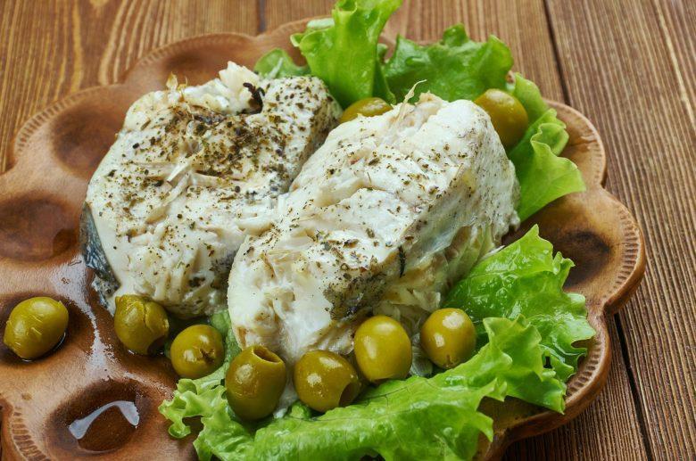 Bacalhau com ervas