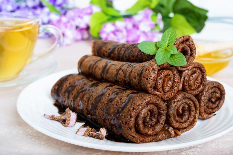 Panqueca de chocolate