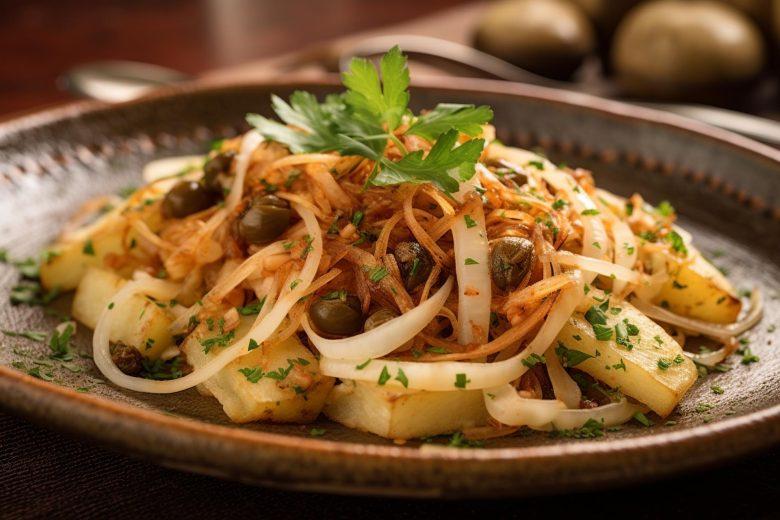 Bacalhau com cebola
