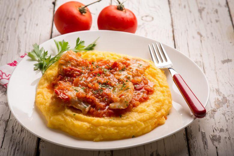 Bacalhau com tomate e ervas finas