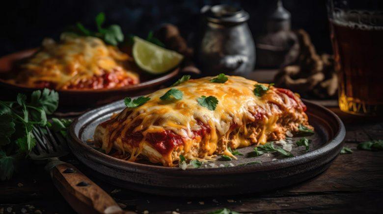 Enchilada de frango