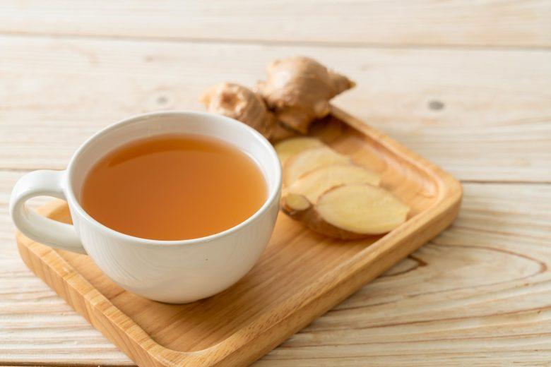 Suco antioxidante com gengibre