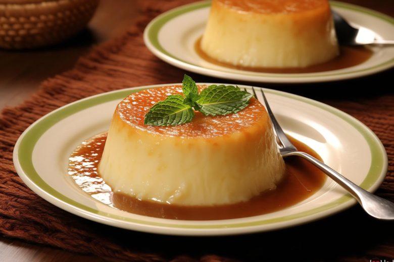 Pudim de queijo mineiro
