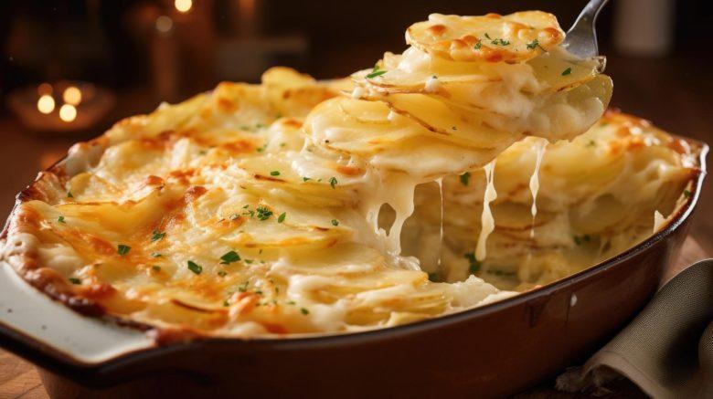 Batata gratinada tudo a ver