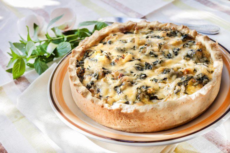 Quiche de escarola especial