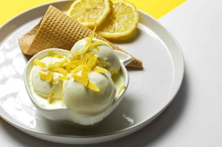 Sorvete de limão diet