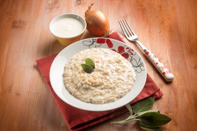 Risoto de pimenta e cebola