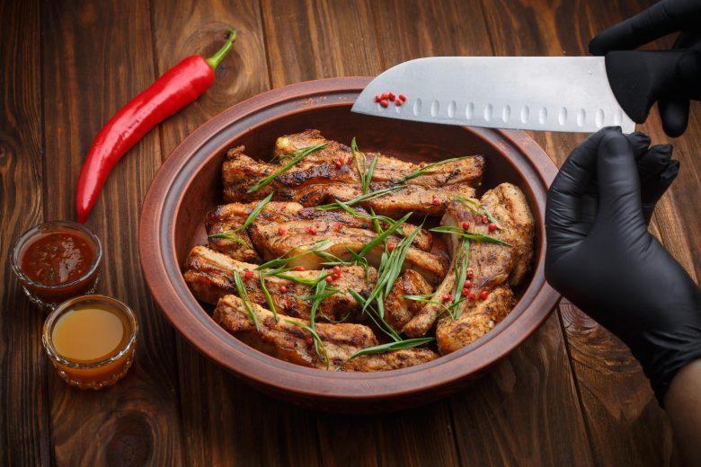 Costelinha de porco picante