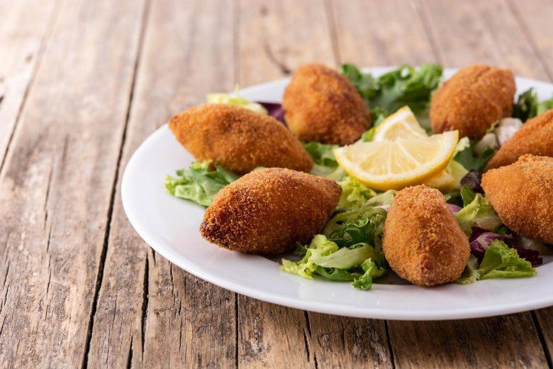 Croquete cremoso