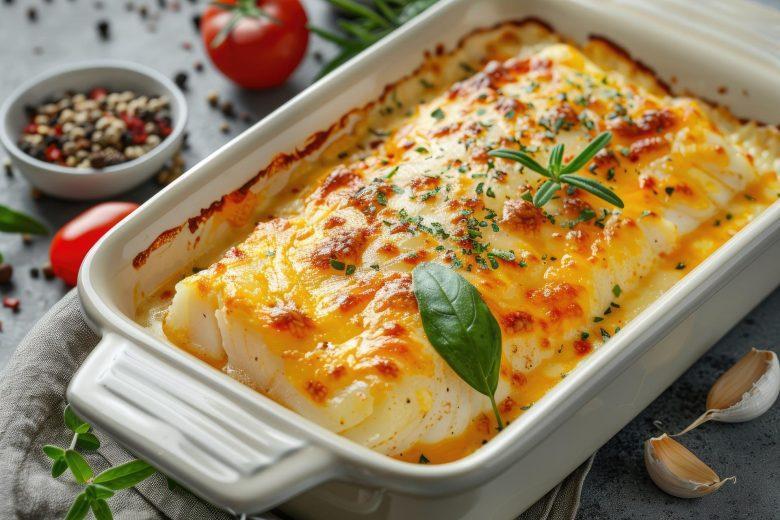Bacalhau gratinado