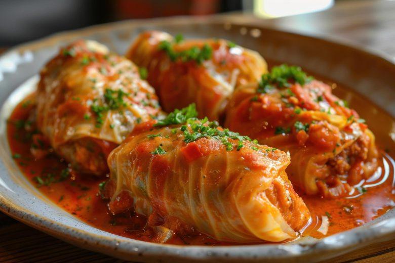 Charuto com carne moída