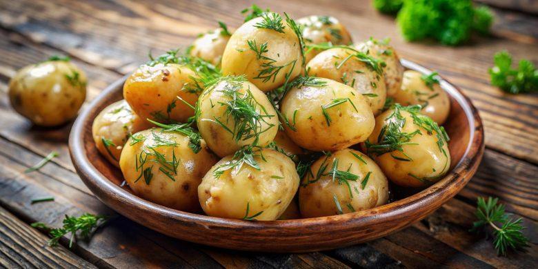 Batata marinada ou em conserva