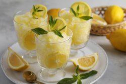 Granita de limão
