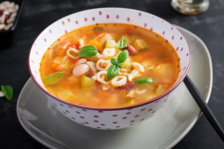 Minestrone de cevadinha e batata