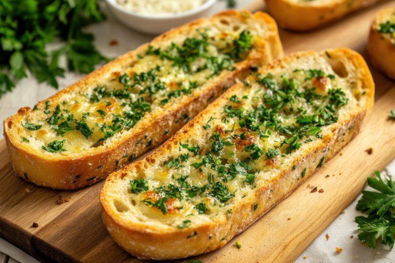 Baguete assada de alho