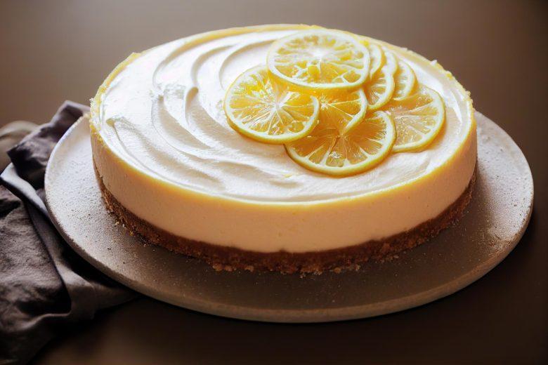 Cheesecake de laranja e limão