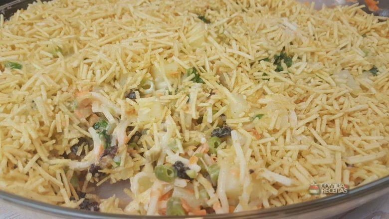 Maionese com batata palha